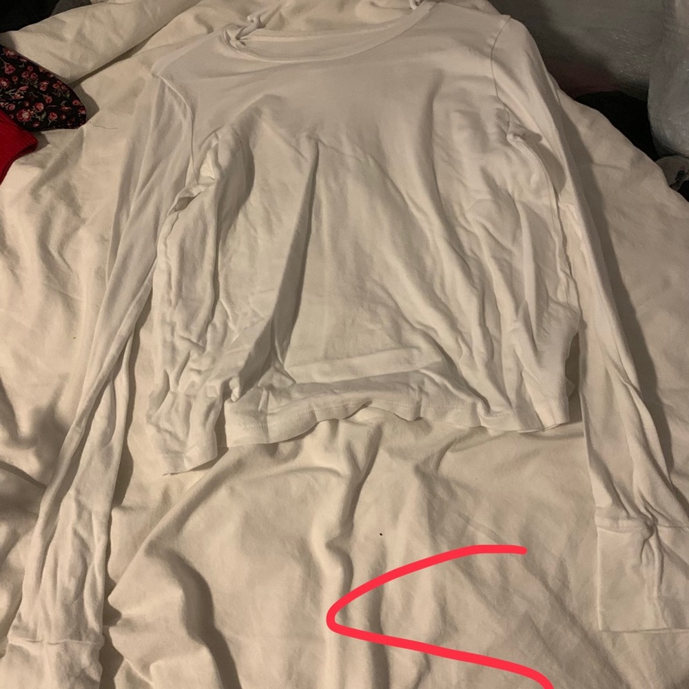 long sleeve white shirt